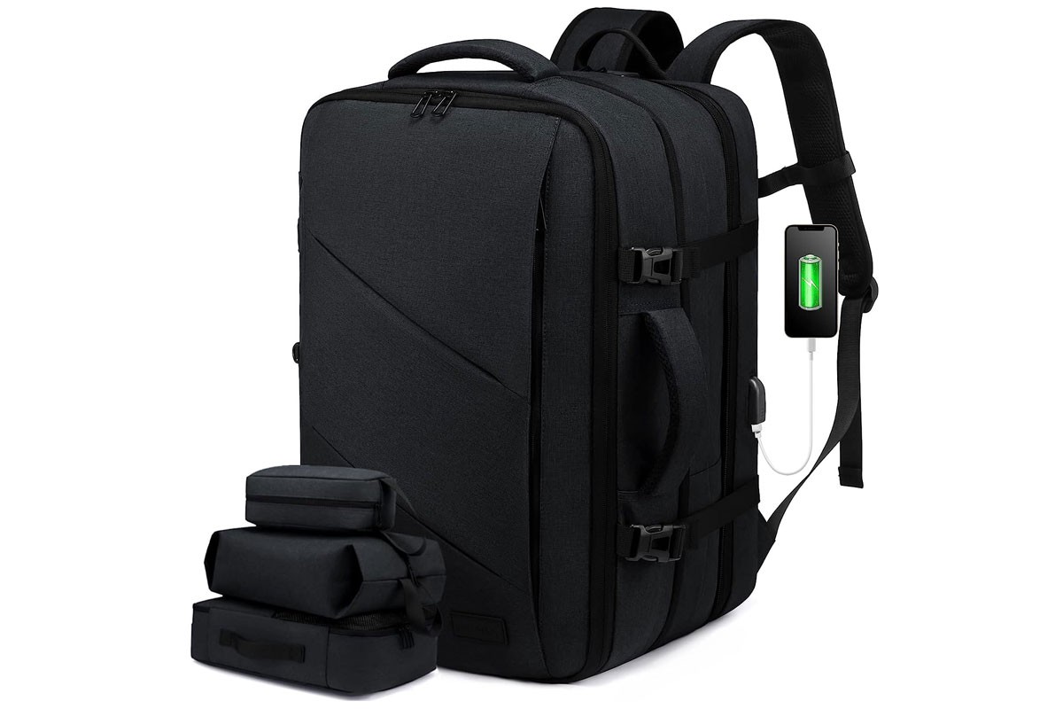 LOVEVOOK - mochila de viagem 50L - A mochila Perfeita - Encontre a Companheira de Viagem Ideal